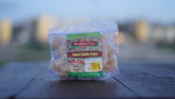 White Sweet Lapsi Candy Paun